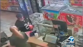 New surveillance video shows armed carjacking before wild pursuit in Corona