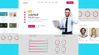 Build a Complete Personal Portfolio Website Using Only HTML And CSS | Pure HTML And CSS  Part  - 4
