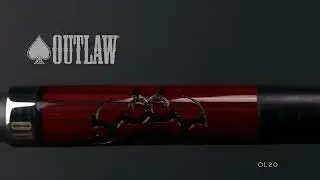 Outlaw OL20 Pool Cue - HD Rotating 360 Degree Wide View