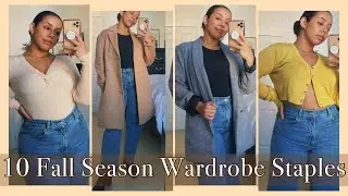 10 Fall-Season Wardrobe Staples: BASIC PIECES FOR YOUR AUTUMN WARDROBE CAPSULE 2020