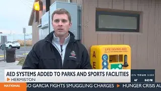 Hermiston installs AED systems at two parks and sports facilities
