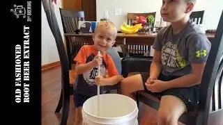 Old Fashioned Root Beer Extract Making and Tasting