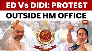 Mamata Vs EC Protest: TMC MPs Led By Derek O'Brien Detained Outside Home Ministry In Delhi
