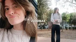 Vlogmas III🎄Las vacaciones no existen para los que volvemos a España por Navidad 🎁 Recados y nonstop