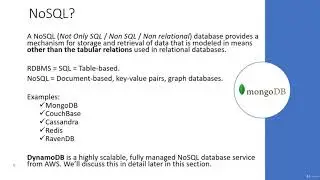 1  AWS Database Services Introduction