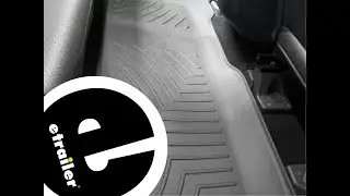 Проверка соответствия: коврик WeatherTech для второго ряда задних сидений автомобилей Ford F-250 и F-350 Super Duty 2011 года выпуска