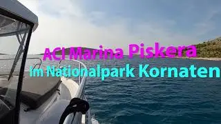 ACI Marina Piskera in den Kornaten mit Hund - Revierf&uuml;hrer Dalmatien, Kroatien