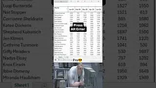 how to add diagonal header in excel #reels #excel