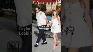 Taylor Swift and Travis Kelce Spotted In NYC - She Looks Like A Barbie😍 #taylorswift #traviskelce