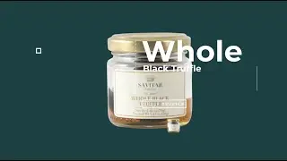 Whole black truffle - How to use it