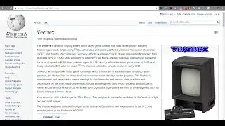 Vectrex Programming with Forth - Part 1 - Intro to Vectrex, Forth and the Project