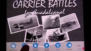 iOS REVIEW of Carrier Battles for Guadalcanal with The Chief Bonding With Board Games