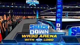 WWE SmackDown 2022 WR3D Arena/Version With WM38 Logo