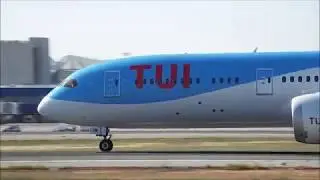 (FULL HD) Boeing 787-9 Dreamliner TUI Airways | PlaneSpotting at Palma de Mallorca Airport |