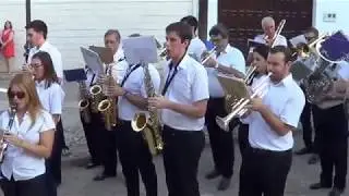 Procesión y traca de Fin de Fiestas de San Antonio en El Romeral. 11-6-2017