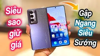 Si&ecirc;u sao GIỮ GI&Aacute; - Vẫn l&agrave; m&aacute;y Gập Ngang cực Ph&ecirc; con T&ecirc; T&ecirc; - Honor Magic V2 Quốc tế 512GB !