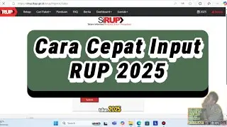 Cara input SIRUP Terbaru Tahun 2025 #Siruplkpp #RUP