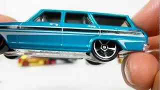 Quickie Car Review - 2013 Hot Wheels F CASE '64 Chevy Nova Station Wagon