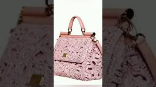 Bolsa de croch&ecirc; / bolsas de crochet Docce e Gabbanna