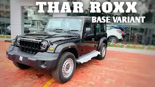 MAHINDRA THAR ROXX MX1 BASE VARIANT DETAILED MALAYALAM REVIEW // ONROAD PRICE // FEATURES