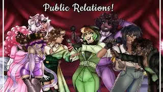 PUBLIC RELATIONS || Art Fight 2025 Mass Attack || OC Animation Meme