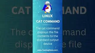 Linux cat command 