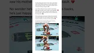 Jean Silva JUMPED on Arnold Allen's back