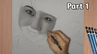 How to Shade and Bland face step by step(Part 1) // #tutorial #Grephite_Pencils_Drawing