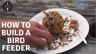 How To Build A Bird Feeder - Wildlife Resort in 6 Weeks with Skinny Jean Gardener [ManoMano UK]