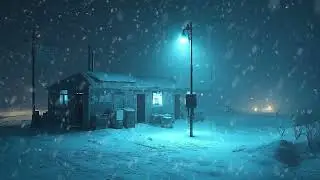 Heavy Blizzard Sounds for Sleeping | 3 Hours of Howling Wind ASMR.