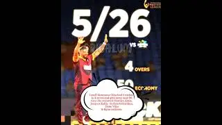 Ravi Rampaul  5 wickets in IML 2025  match no 14|Westindies masters vs Southafrica masters#shorts