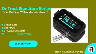 Dr. Trust Signature Series | Review to buy online, Finger Tip Pulse Oximeter @ Best Price in India