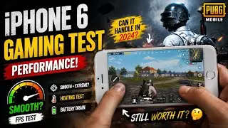 iPhone 6 Pubg Test 2024 | iPhone 6 gaming performace 2024