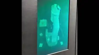 Permanent holograms exhibit at Mus&eacute;e de l'Illusion in Paris