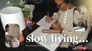 Bouncing Back: a slow living vlog (bible study + laundry) 🕊️