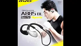 หูฟังบลูทูธ awei A885BL Born Sports 🎧 หูฟังออกกำลังกาย ดีไซน์สวย ใส่ง่ายไม่มีหลุด 👏