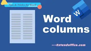 Master Columns in Word: A Comprehensive Guide