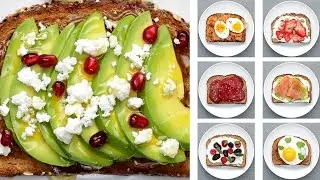 12 Energy-Boosting Breakfast Toasts