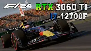 F1 24 Benchmark | RTX 3060 Ti + i7-12700F | 1440p DLSS  (Low vs Ultra DLSS)