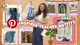 Can I Thrift the Perfect Pinterest Teacher Wardrobe? | Teacher Vlog