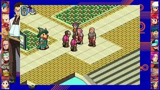 Megaman Battle Network 4 - Catching hands from The Boss.