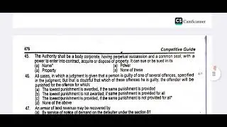 EO past paper | SDEO PERA | enforcement officer | model paper PERA | PERA law