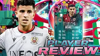 🔥FULLY UPGRADED 93 LEVEL UP ATAL PLAYER REVIEW - OBJ PLAYER - FIFA 23 ULTIMATE TEAM