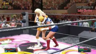 WWE W2 K23/24 Sailor Venus vs Sailor Moon Elimination tournament & match #15 FINAL MODS CAW
