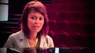 Student singer Sarah Hassanien.