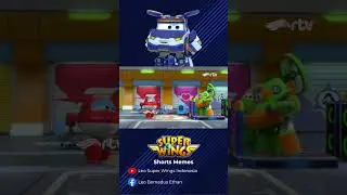 Akibat Lupa Lakuin Pemeriksaan | Super Wings Shorts Memes #shortsmemes #superwings #season4