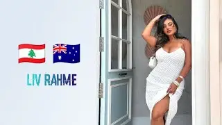 Liv Rahm&eacute;🍰 Incredibly Stunning Lebanese Australian Plus Size Fashion Model -Biography Lifestyle Wiki
