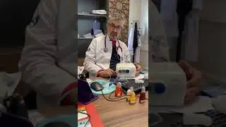 Nebulizatör cihaz kullanımı