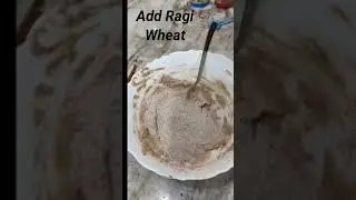 🍪 Healthy ragi cookies!&rdquo;&ldquo;First video ever ✨ Ragi cookies made with love#shorts #youtubeshorts