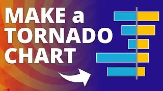 How to Make Tornado Charts in Excel and PowerPoint! 🧑&zwj;💻🌪 [EXCEL CHARTS 📊]